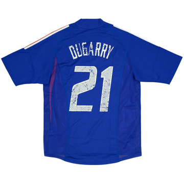 2002-04 France Maillot domicile version joueur Dugarry #21 - 4/10 - (M)