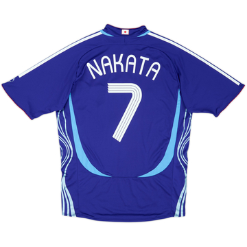 2006-08 Japan Maillot Domicile Nakata #7 - 9/10 - (XL)