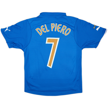 2003-04 Italy Maillot Domicile Del Piero #7 (M)