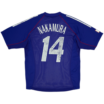 2002-04 Japan Maillot domicile édition joueur Nakamura #14 - 4/10 - (L)