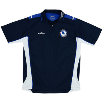 2005-06 Chelsea Umbro Polo 1/4 Zip - 8/10 - (L)