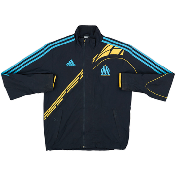 2009-10 Olympique Marseille adidas Veste de survêtement - 8/10 - (M/L)