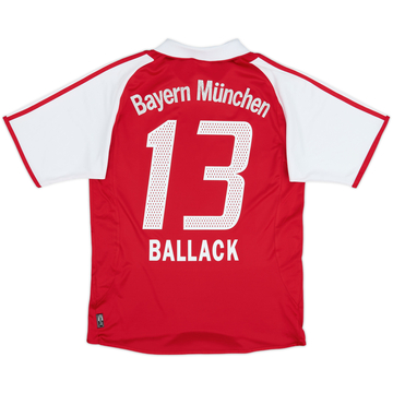 2003-04 Bayern Munich Maillot Domicile Ballack #13 - 5/10 - (S)