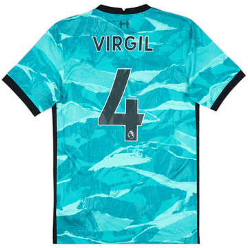 2020-21 Liverpool Maillot extérieur Virgil #4 - 10/10 - (S)