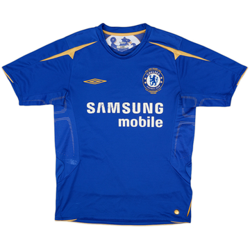 2005-06 Chelsea Maillot Domicile Centenaire - 5/10 - (XL Garçon)