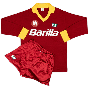 1982-83 Roma Maillot Domicile ML et Short - 7/10 - (XS)