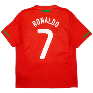 2010-11 Portugal Maillot Domicile Ronaldo #7 - 9/10 - (M)