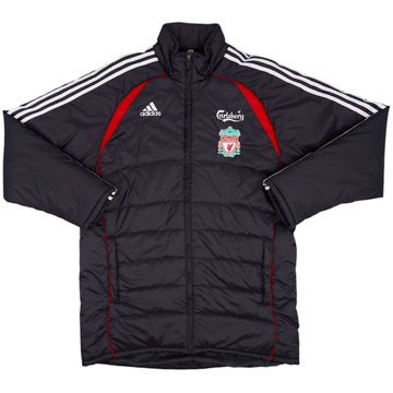 2006-07 Liverpool adidas Manteau de banc rembourré - 8/10 - (M)