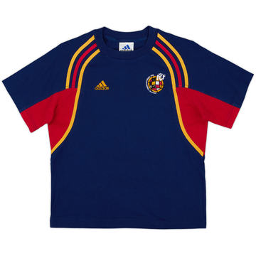 2000-02 Spain adidas T-shirt en coton - 8/10 - (Garçons)