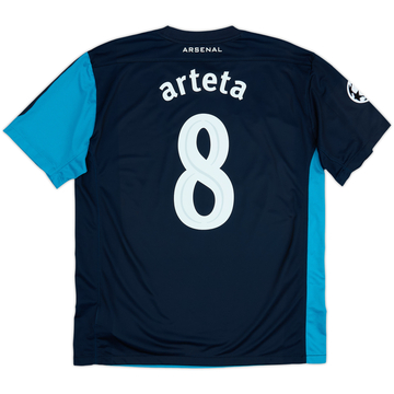 2011-12 Arsenal Maillot extérieur Arteta #8 - 9/10 - (L)