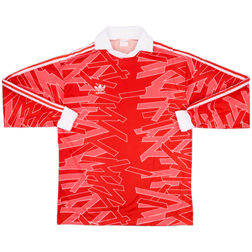 1990s adidas Modèle Maillot ML - 9/10 - (XL)