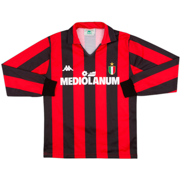 1988-89 AC Milan Maillot domicile manches longues - 7/10 - (S)