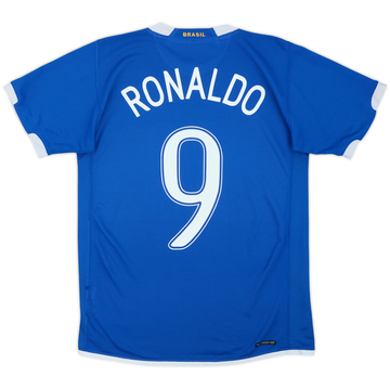 2006-07 Brazil Maillot extérieur Ronaldo #9 - 7/10 - (S)