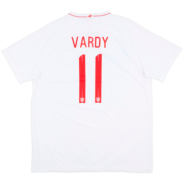 2018-19 England Maillot Domicile Vardy #11 - 9/10 - (XXL)