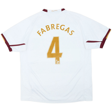 2007-08 Arsenal Maillot extérieur Fabregas #4 - 6/10 - (L)