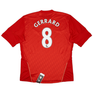 2010-12 Liverpool Home Shirt Gerrard #8