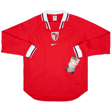 1998-00 FC Sion Maillot extérieur manches longues version joueur (XL)