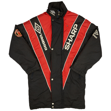 1992-93 Manchester United Umbro Doudoune de banc - 7/10 - (S)