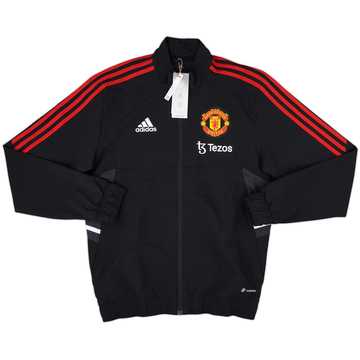 2022-23 Manchester United adidas Veste de survêtement (XS)