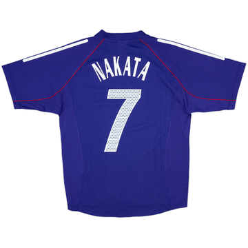 2002-04 Japan Maillot Domicile Nakata #7 - 6/10 - (M)