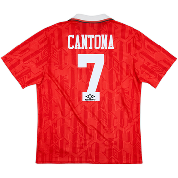1992-94 Manchester United Maillot domicile Cantona #7 - 8/10 - (XL)
