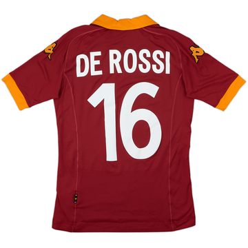 2012-13 Roma Maillot Domicile De Rossi #16 - 10/10 - (S)