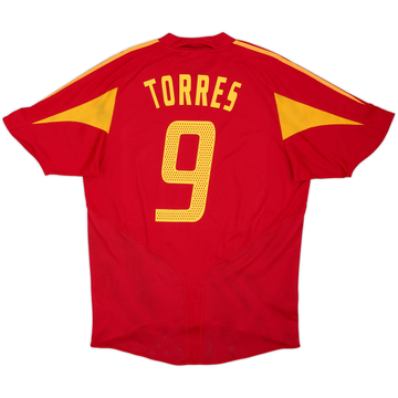 2004-06 Spain Maillot Domicile Torres #9 - 8/10 - (L)