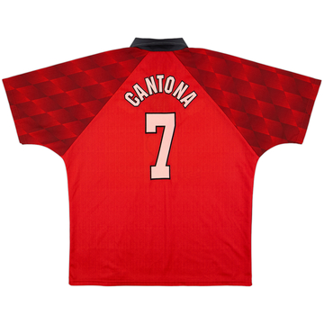 1996-98 Manchester United Maillot domicile Cantona #7 - 8/10 - (XL)