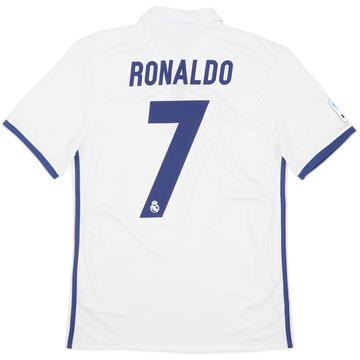 2016-17 Real Madrid Maillot domicile Ronaldo #7 - 8/10 - (S)