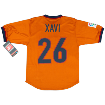 1998-00 Barcelona Maillot Third Xavi #26 (S)