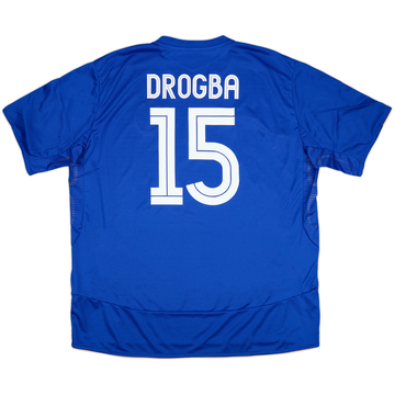2005-06 Chelsea Maillot Domicile Centenaire Drogba #15 (3XL)