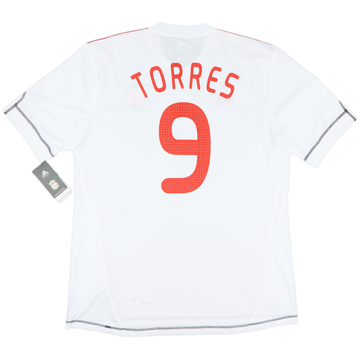 2009-10 Liverpool Maillot Third Torres #9 (XL)