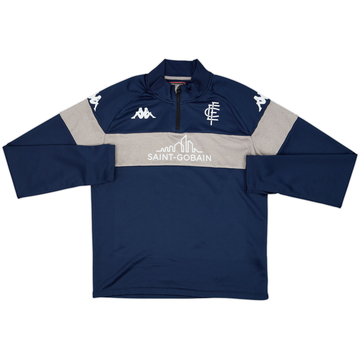 2022-23 Empoli Kappa 1/4 Zip Haut d'entraînement - 8/10 - (L)