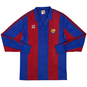 1984-89 Barcelona Maillot Domicile ML - 10/10 - (M)