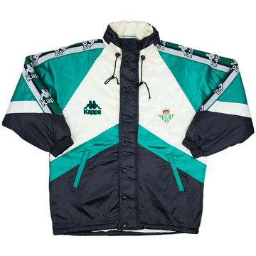 1995-97 Real Betis Kappa Parka de banc rembourrée - 8/10 - (M)