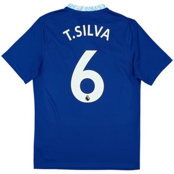 2022-23 Chelsea Maillot Domicile T.Silva #6 - 10/10 - (S)
