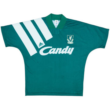 1991-92 Liverpool Maillot extérieur - 8/10 - (M/L)