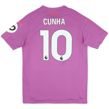 2024-25 Wolves Troisième maillot Cunha #10