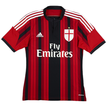 2014-15 AC Milan Maillot Domicile - 6/10 - (S)