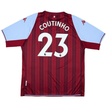 2021-22 Aston Villa Maillot Domicile Coutinho #23 - 8/10 - (3XL)