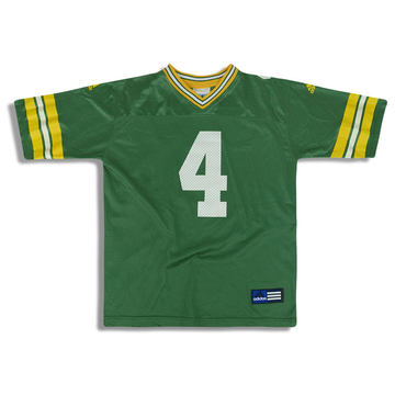 1997-00 Green Bay Packers Favre #4 adidas Maillot (Domicile) Y