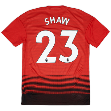 Maillot domicile Manchester United 2018-19 Shaw #23 - 8/10 - (S)