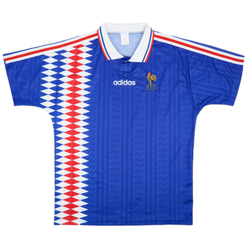 1994-96 France Maillot Domicile - 7/10 - (L/XL)