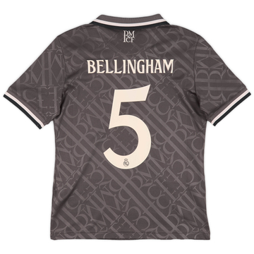 2024-25 Real Madrid Maillot Third Bellingham #5 Enfant