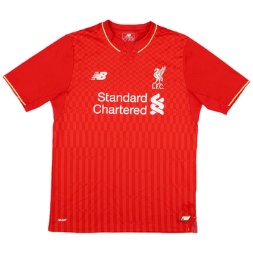 2015-16 Liverpool Maillot domicile - 9/10 - (XL.Boys)