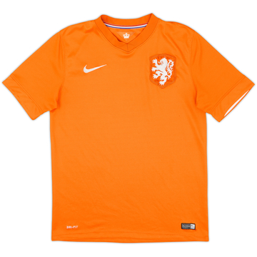2014-15 Pays-Bas Maillot Domicile - 6/10 - (M)