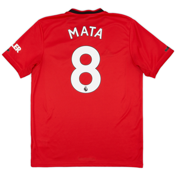 2019-20 Manchester United Home Shirt Mata #8