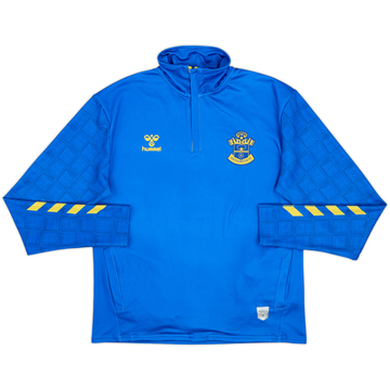 2021-22 Southampton Hummel Haut d'entraînement 1/4 Zip - 8/10 - (S)