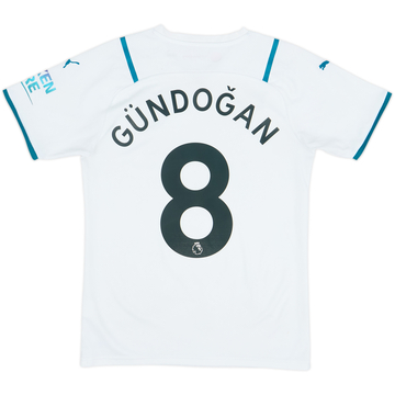 2021-22 Manchester City Maillot extérieur Gundogan #8 - 6/10 - (S)