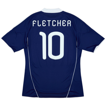 2010-11 Scotland Maillot domicile Fletcher #10 - 7/10 - (L)